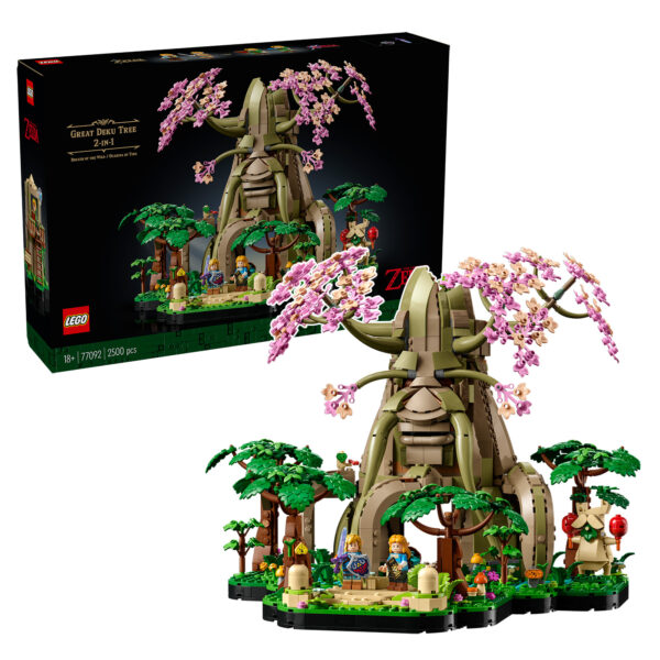 77092 legend zelda great deku tree 2in1 4