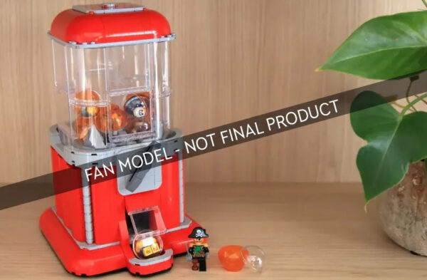 lego ideas minifigure prize machine