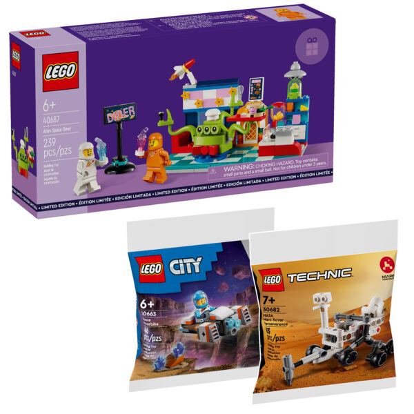 lego offer 40687 alien space diner polybags