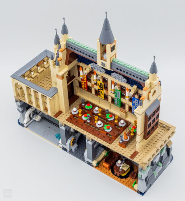 76435 lego harry potter hogwarts castle great hall 6