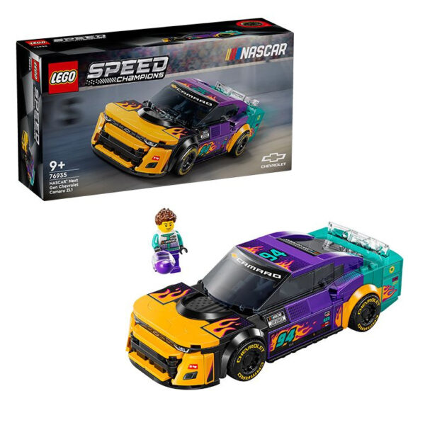 76935 lego speed champions nascar next gen chevrolet camaro zl1 1