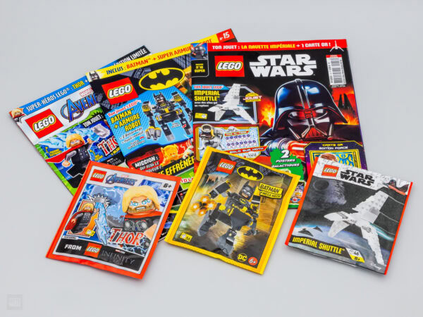 lego marvel dc starwars magazines juin 2024