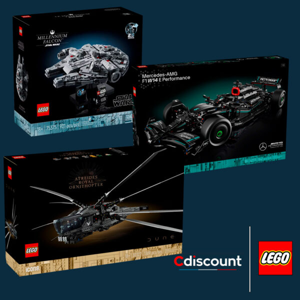 lego offre fete peres 2024 cdiscount