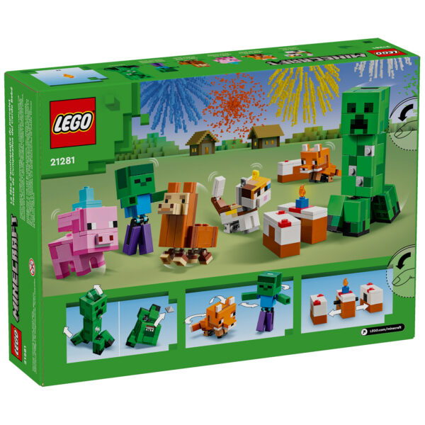 21281lego minecraft baby pig birthday celebration 3