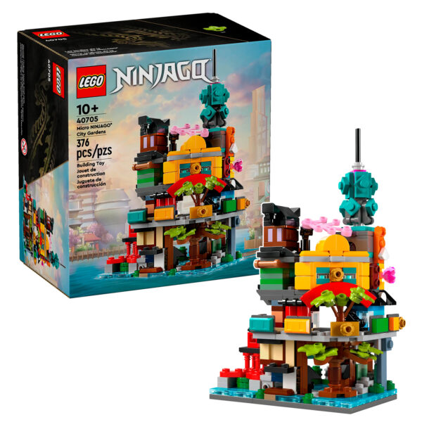 40705 lego micro ninjago city garden