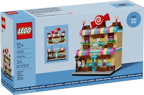 Lego Candy Store 40692 : Construisez une friandise pour votre imagination (édition limitée, 345 pièces, à partir de 12 ans)