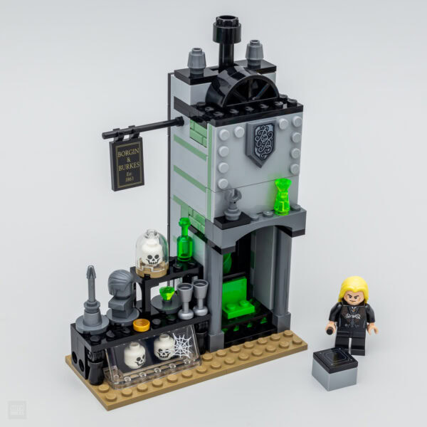 40695 lego harry potter borgin burkes floo network 4