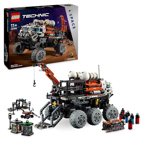 LEGO Technic 42180 Rover d'Exploration Habité sur Mars, Jouet sur le Theme de l'Espace