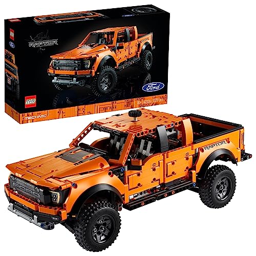 Lego 42126 Technic Ford F-150 Raptor: Maquette de Voiture à Construire, Cadeau pour Adultes et Fans de Voitures, Modélisme Voiture, Idée Cadeau pour Amateurs de Modèles Réduits