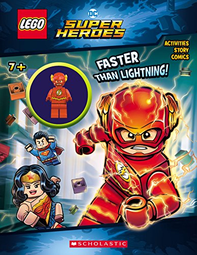 Faster than Lightning! (LEGO DC Comics Super Heroes: Activity Book with Minifigure)