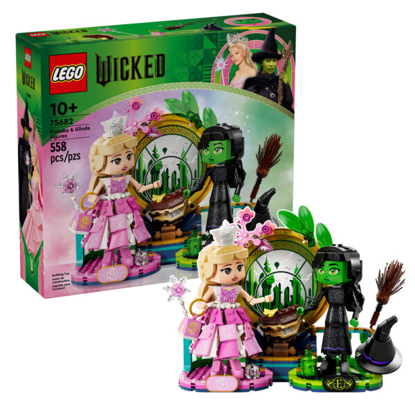 75682 lego wicked elphaba glinda figures 1