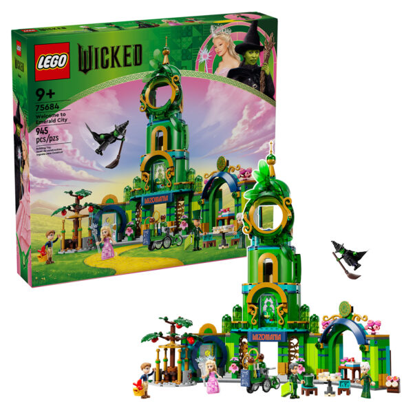 75684 lego wicked welcome emerald city 1