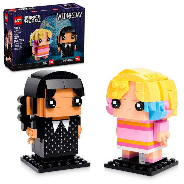 40750 lego brickheadz wednesday enid