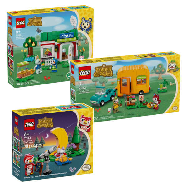 new lego animal crossing sets 2025