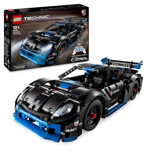 LEGO Technic Voiture de Course Porsche GT4 e-Performance - Modèle Télécommandé - Cadeau Interactif pour Les Enfants Garçons et Filles Qui Aiment Les Véhicules de Luxe à Partir de 10 Ans 42176