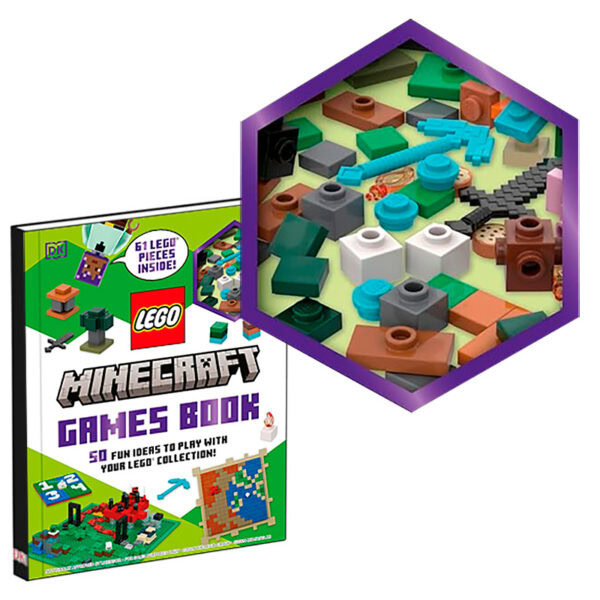 lego minecraft games book 2025