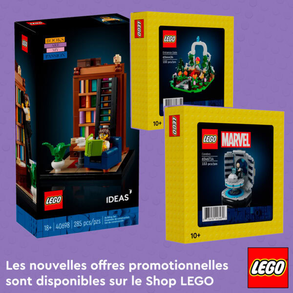 Sur le Shop LEGO : de nouvelles offres promotionnelles sont disponibles