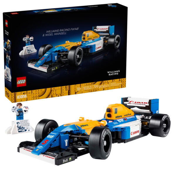 10353 lego icons williams racing fw14b nigel mansell