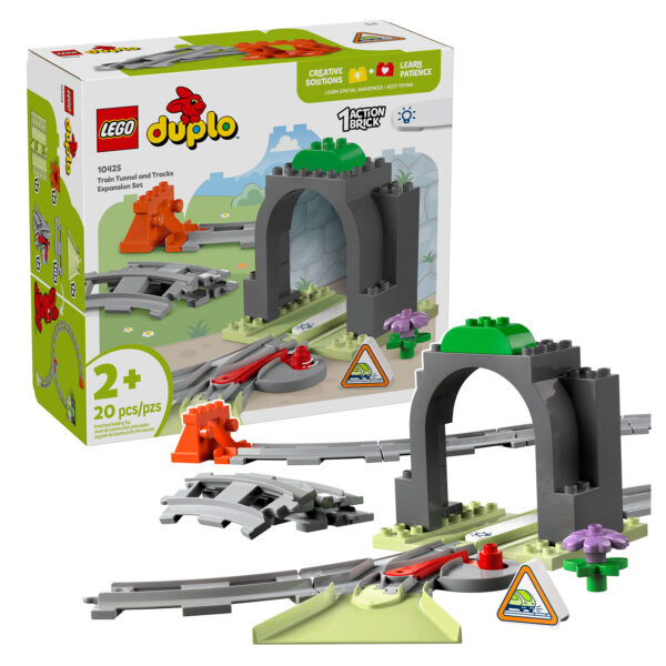 10425 lego duplo train tunnel and tracks expansion set