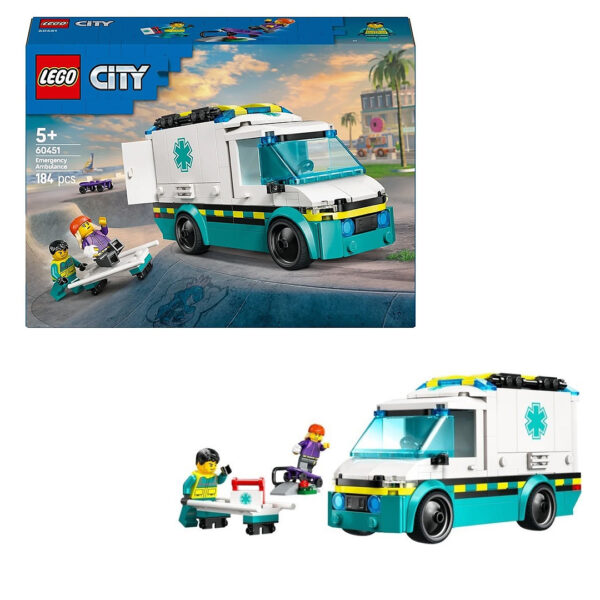 60451 lego city emergency ambulance