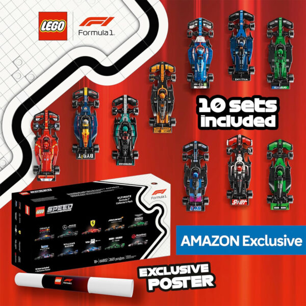 LEGO Speed Champions 66802 Ultimate Formula 1 Collector's Pack : une exclusivité Amazon