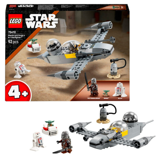 75410 lego star wars mando grogu n 1 starfighter