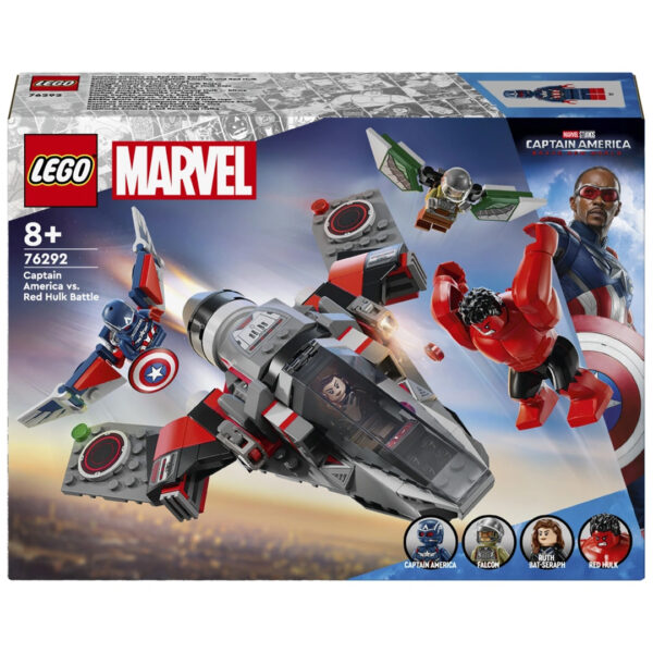 76292 lego marvel captain america red hulk battle 2