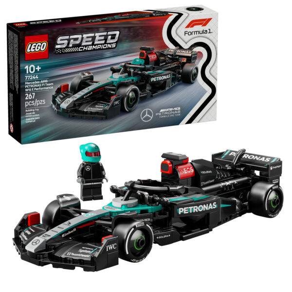 77244 lego speed champions mercedes amg petronas f1 team w15e performance 1