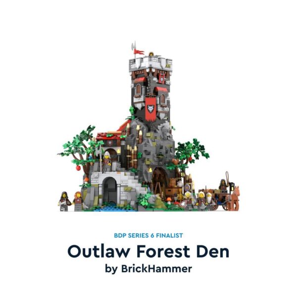 lego bricklink designer program outlaw forest den series 6 1