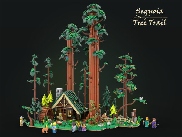 lego bricklink designer program sequoia tree trail series 6