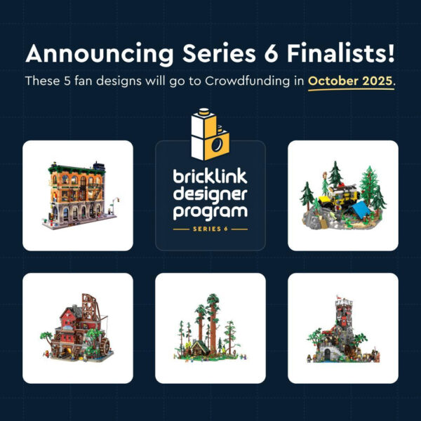 LEGO Bricklink Designer Program Series 6 : les cinq finalistes sont connus