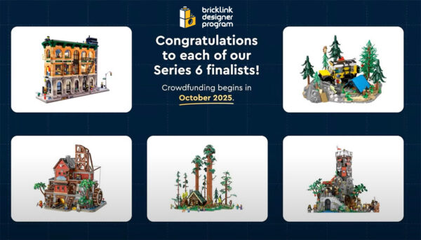 LEGO Bricklink Designer Program Series 6 : les cinq finalistes sont connus