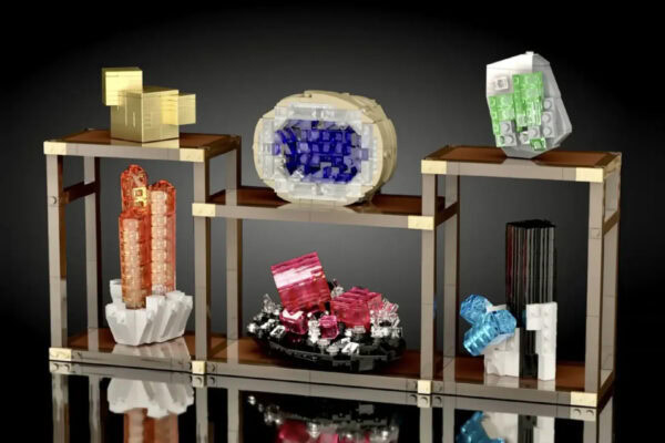 lego ideas mineral display selected