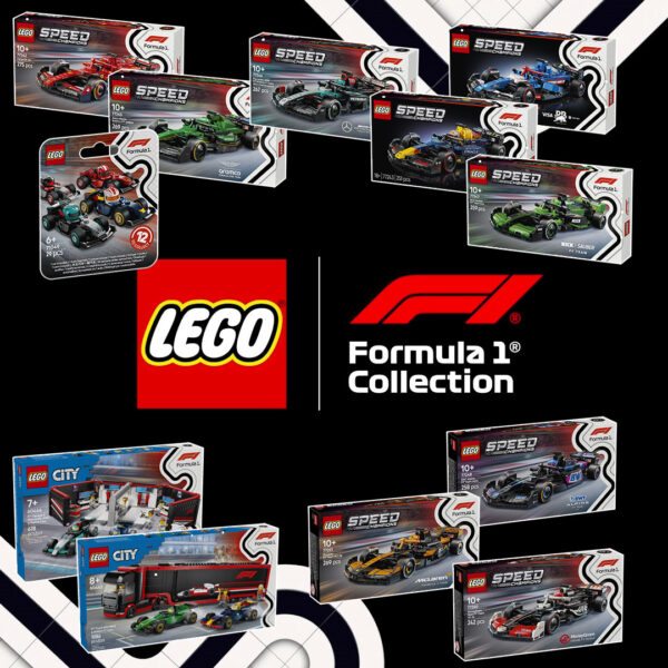 Nouveautés LEGO Formula 1 Collection 2025 : Speed Champions, CITY, DUPLO et une série de micro-voitures à collectionner