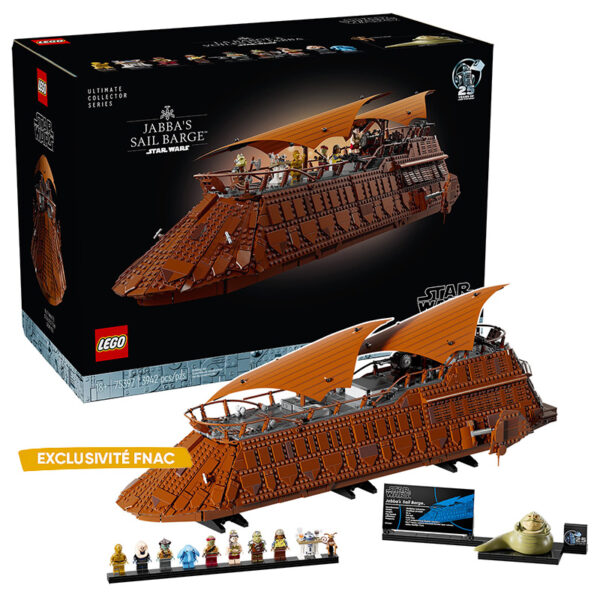 LEGO Star Wars 75397 Jabba's Sail Barge : maintenant en précommande sur FNAC.com