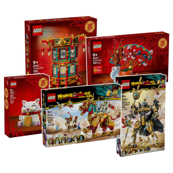 Nouveautés LEGO Lunar New Year et Monkie Kid 2025 : les sets sont en ligne sur le Shop