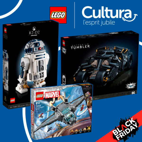 Chez Cultura : 40% de réduction immédiate sur une sélection de produits LEGO