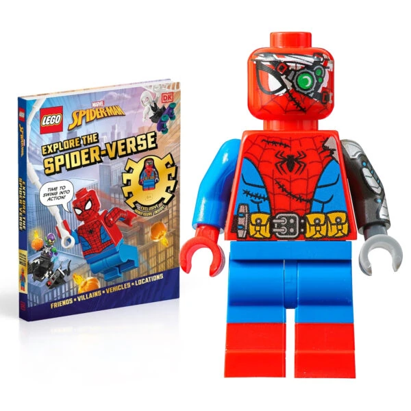 LEGO Spider-Man figurine customisée, jouet en blocs de construction pour enfants, modèle de super-héros, idéal pour les collections et le jeu créatif.