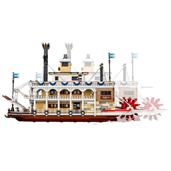 Buildings et navires en LEGO, sets de bateau de luxe, maquettes détaillées, jouets créatifs pour collectionneurs, Hoth Bricks, accessoires de construction pour enfants et adultes en français.