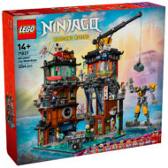 Ninjago City Workshops Lego, assemblez une ville dynamique avec figurines détaillées, véhicules et robots pour les fans de constructions créatives et d'aventures imaginatives.