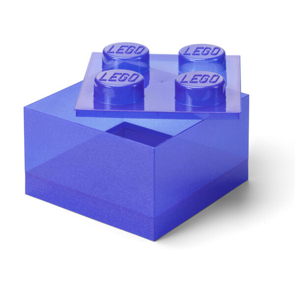 Lego bleu transparent, pièce de décoration LEGO pour collection ou cadeaux, design moderne et ludique, édition spéciale, parfait pour fans de LEGO et décoration d'intérieur | HotH Bricks.