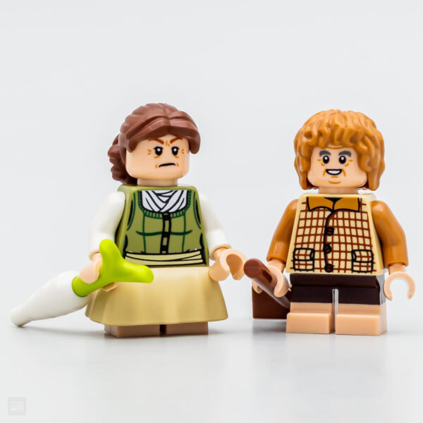 Plaque lego personnages campagnards, modèles de briques de construction pour enfants, figurines artisanales en LEGO HOTH BRICKS.