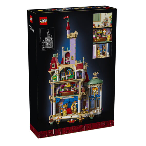 Château Disney LEGO, modèle HOTH BRICKS, détails colorés, figures prinses et personnages Disney, parfait pour collectionneur et amateur de Lego Disney.