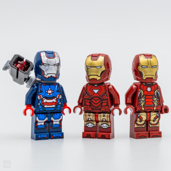 Lego Iron Man en édition limitée avec détails réalistes et éclairage LED pour collections et jeux créatifs.