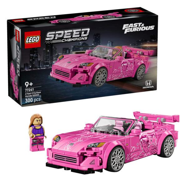 Lego Speed Champions voiture de course Fast & Furious Honda S2000 en briques de construction.