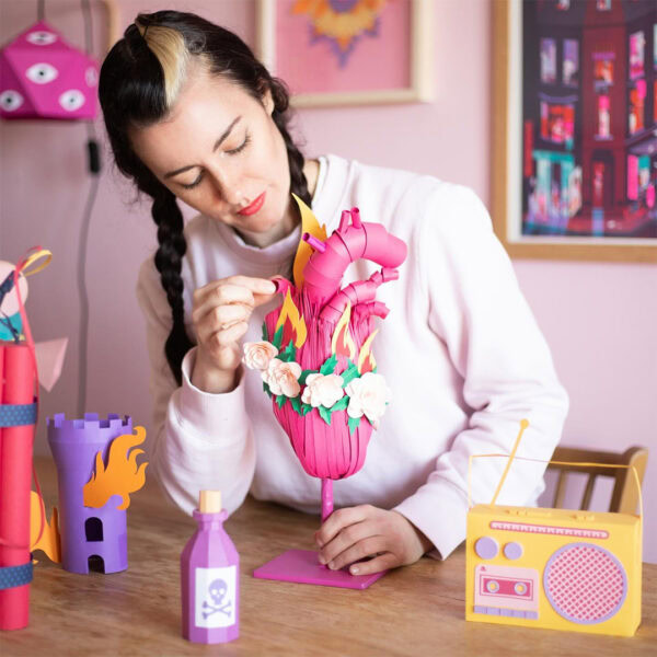 Vive le Lego créatif et coloré, parfait pour la décoration et la fabrication d’objets artistiques avec la précision et la créativité.