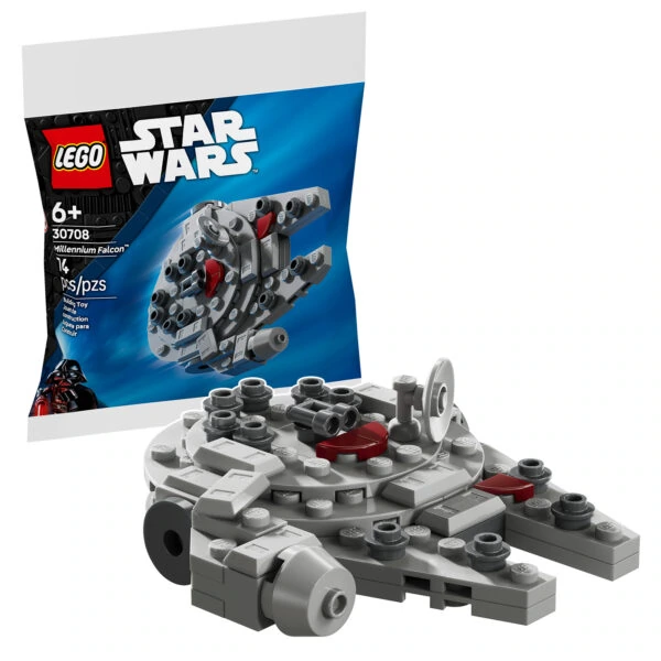 LEGO Star Wars Millennium Falcon, set de construction pour enfants à partir de 6 ans, pièces LEGO pour créer un modèle détaillé du célèbre vaisseau spatial.
