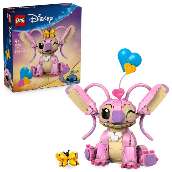 Lego Disney Stitch en briques, construction de figurine en Lego, jouet créatif pour enfants à partir de 9 ans, modèle de construction Stitch, personnage populaire de Disney, idée cadeau pour fans Lego et Disney, puzzle en briques pour développer la créativité.