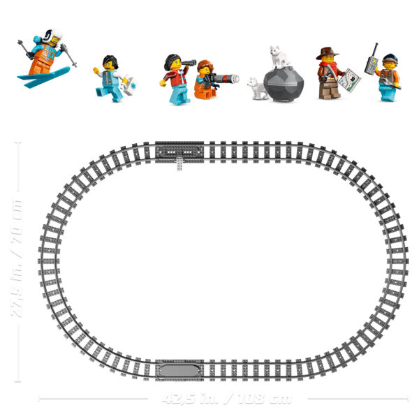 Vignettes de figurines LEGO HOTH BRICKS avec thèmes d'aventure, de survie et de construction, illustrant des personnages de LEGO lors d’expéditions, missions et activités diverses.