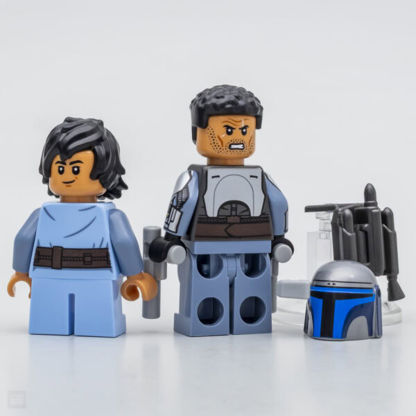 Mini figurines LEGO Star Wars avec accessoires, personnages emblématiques de la saga, parfaits pour collection et jeu, fabriqués par Hoth Bricks.